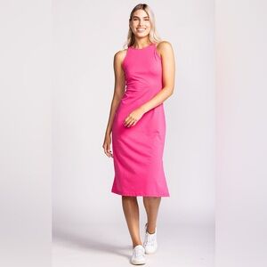 Pink Martini Lorelei Sleeveless Midi Tank Dress Size‎ XS NWT